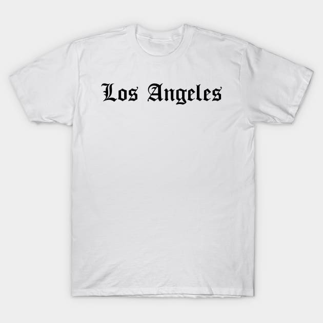 los angeles T-Shirt by DeekayGrafx